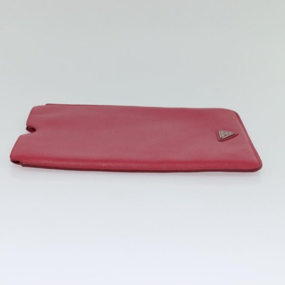 PRADA iPad Case Safiano leather Pink Auth ac3551 - Picture 3 of 11